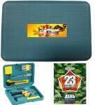 Набор инструментов в пластиковом футляре (19,5 см х 13,5 см х 4,5 см), 11 предметов в подарочном пакете. БЕСПЛАТНАЯ ДОСТАВКА*