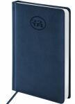 Ежедневник датированный 2026, А5, кожзам Тавор, синий