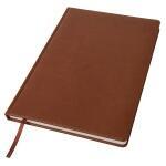 Ежедневник недатированный Bliss, А4,  коричневый, белый блок, без обреза коричневый