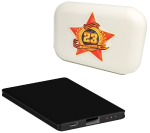 Внешний аккумулятор  черный 2500 мАч,  в коробке