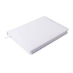 Ежедневник недатированный Anderson, А5,  белый, белый блок белый