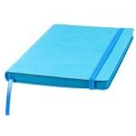 Ежедневник недатированный Shady, А5,  бирюзовый, кремовый блок, морская волна обрез бирюзовый