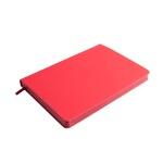 Ежедневник недатированный Pulpy, А5,  красный, кремовый блок, красный срез красный
