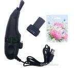 USB Пылесос для ПК, с насадками, черный в пакете