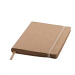 Ежедневник недатированный Shady, А5,  бежевый, кремовый блок, светло-коричневый обрез бежевый