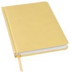 Ежедневник недатированный Bliss, А5,  бежевый, белый блок, без обреза бежевый