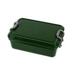 Ланч-бокс MEAL, пластик, 2 отделения, 750мл, 178*118*66.5 мм, зеленый