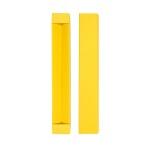 Футляр для одной ручки JELLY, желтый, картон