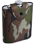 Фляжка 210мл в чехле камуфляж