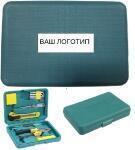 Набор инструментов в пластиковом футляре (19,5 см х 13,5 см х 4,5 см), 11 предметов 