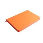 Ежедневник недатированный Pulpy, А5,  оранжевый, кремовый блок, оранжевый срез оранжевый