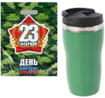 Термокружка 450 мл металлическая в п/э пакете