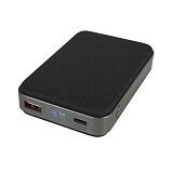 Универсальный аккумулятор SVARGE, 10000 mAh с дисплем, с беспроводной зарядкой, QC, PD