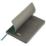 Ежедневник недатированный, Portobello Trend, Latte soft touch, 145х210, 256 стр, зеленый, светл форзац, светлый срез Зеленый