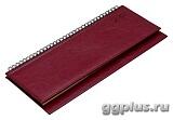Планинг Rich, золотой обрез, бордовый