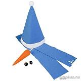 Набор «Настоящий снеговик», синий