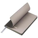 Ежедневник недатированный, Portobello Trend, Rain, 145х210, 256 стр, серый, (темный срез, светлый форзац) Серый