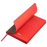 Ежедневник недатированный, Portobello Trend, Latte NEW, 145х210, 256 стр, каппучино/красный, (яркий срез, яркий форзац) Коричневый