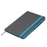 Ежедневник недатированный, Portobello Trend, Aurora , жесткая обложка, 145х210, 256 стр, серый/аква Серый