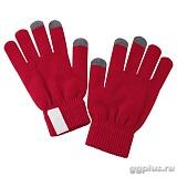 Сенсорные перчатки Scroll, красные
