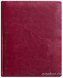 Еженедельник датированный А4 Небраска 2022, Eletto, бордовый