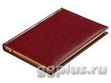 Ежедневник недатированный Rich, золотой обрез, бордовый Бордовый