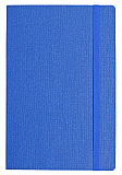 Блокнот А5 14,5х21,5см рогожка синий