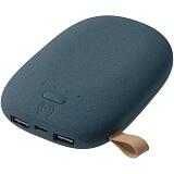 Аккумулятор с беспроводной зарядкой Pebble Wireless 9000 мАч, темно-серый