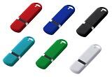 Флешка пластик покрытие Софт-тач ,разные цвета, 8гб