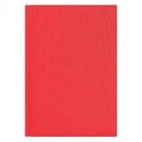 Ежедневник недатированный City Flax 145х205 мм, без календаря, красный Красный