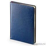 Ежедневник недатированный Sidney Nebraska «BV», золотой обрез, синий Синий